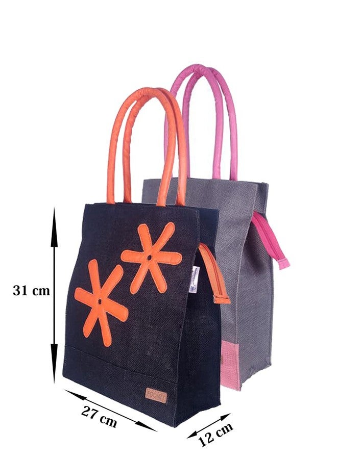 FOONTY Unisex Adult Daily Use Tote Bag/Grocery Bag/Gym Bag/Lunch Bag(Multicolor,FAB-32B) - Image 3